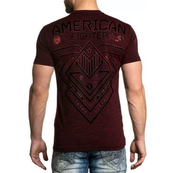 American Fighter Other - AMERICAN FIGHTER Men's T-Shirt S/S CRYSTAL RIVER